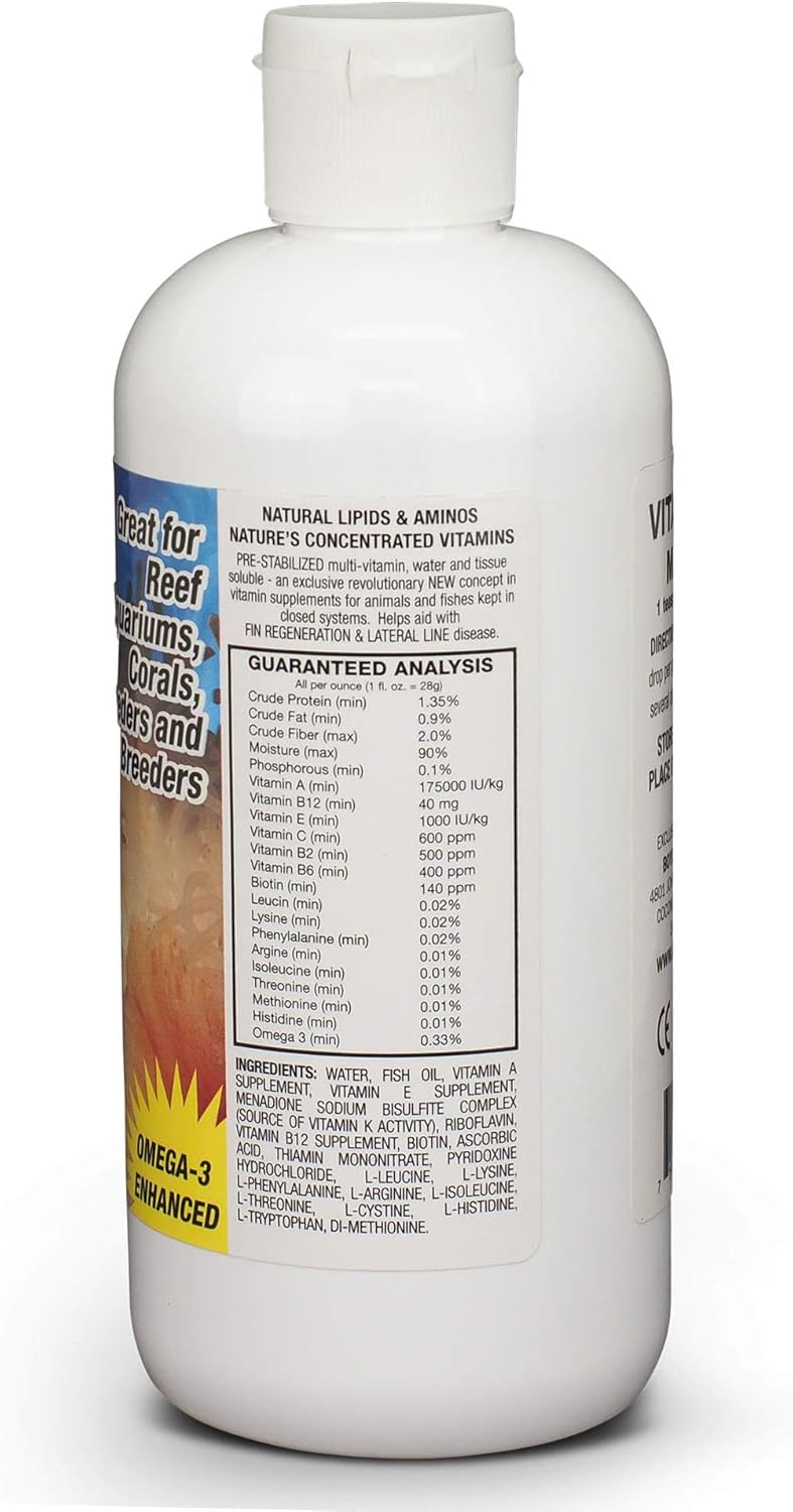 Boyd Enterprises Marine Vitachem for Aquarium - Complete Vitamin Supplement for Saltwater Fish and Marine Aquatic Animals, 16 Ounces - Image 2